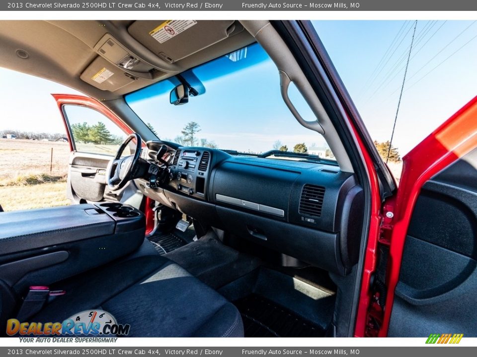 2013 Chevrolet Silverado 2500HD LT Crew Cab 4x4 Victory Red / Ebony Photo #29