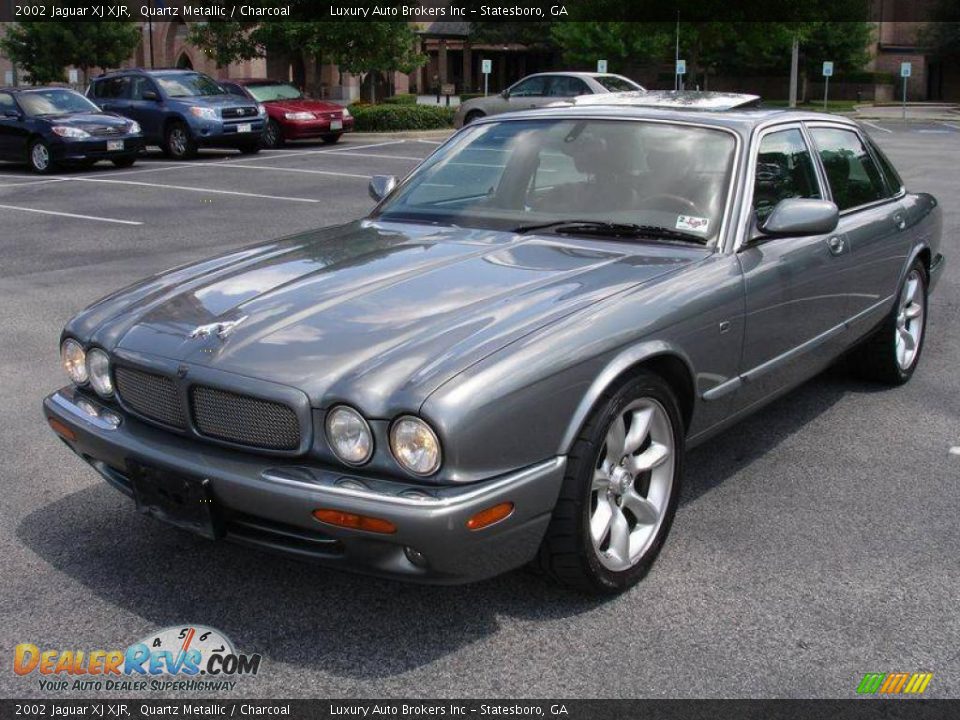 2002 Jaguar XJ XJR Quartz Metallic / Charcoal Photo #9