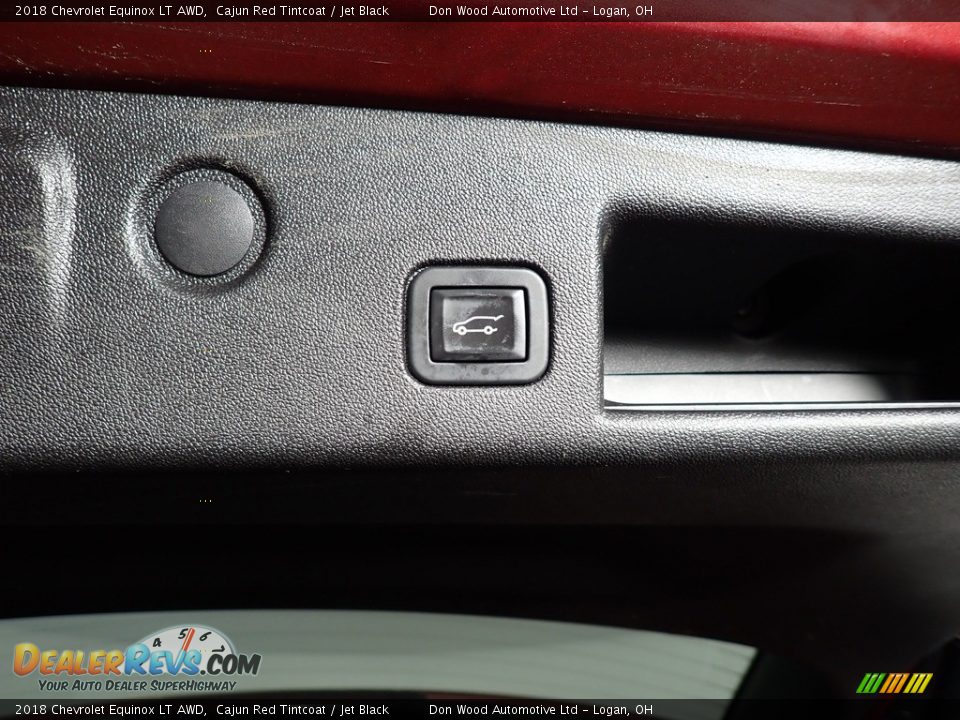 2018 Chevrolet Equinox LT AWD Cajun Red Tintcoat / Jet Black Photo #16