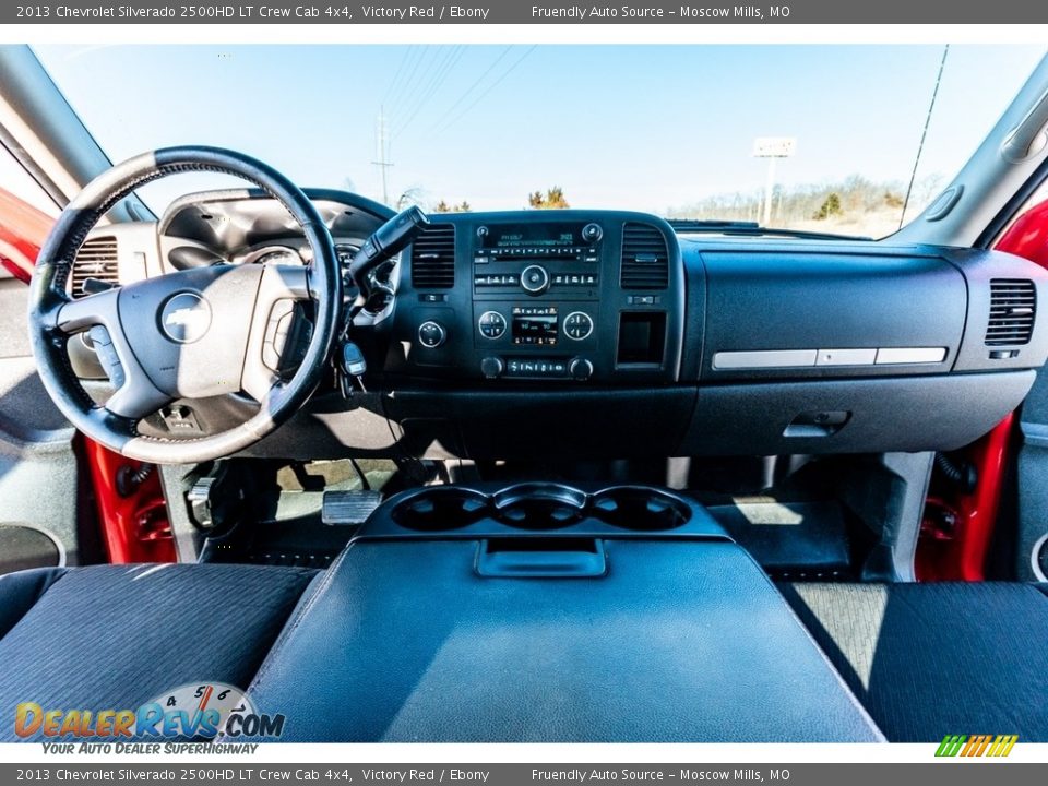 2013 Chevrolet Silverado 2500HD LT Crew Cab 4x4 Victory Red / Ebony Photo #32