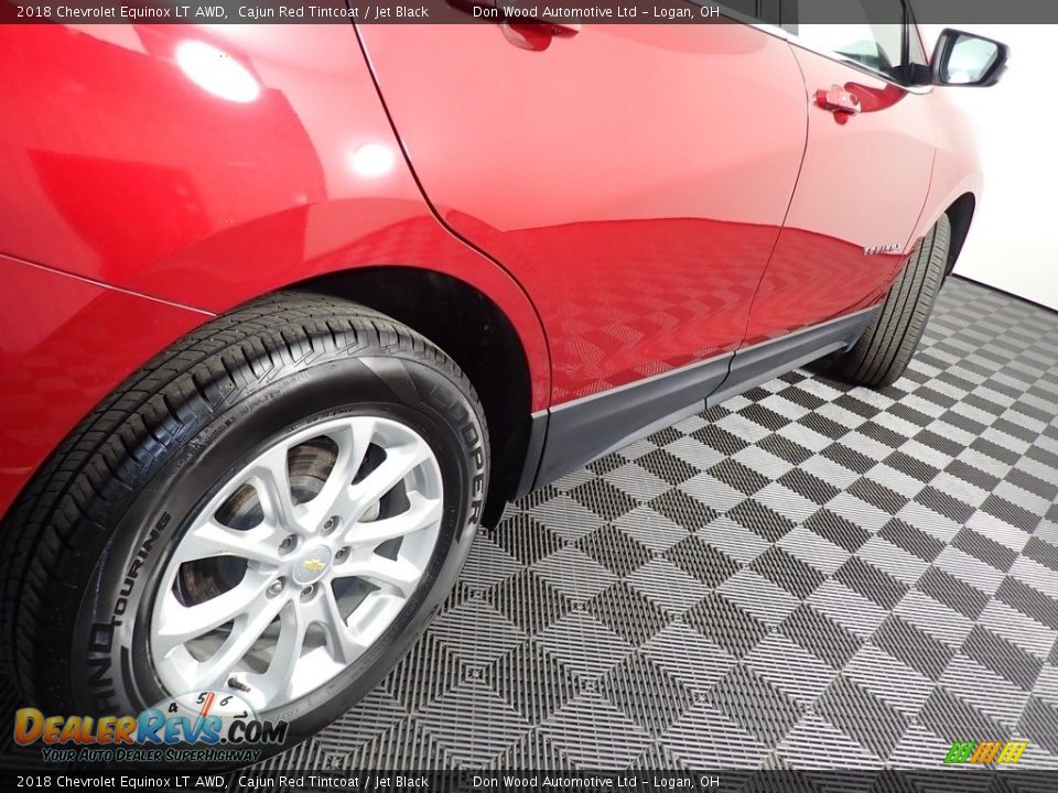2018 Chevrolet Equinox LT AWD Cajun Red Tintcoat / Jet Black Photo #18