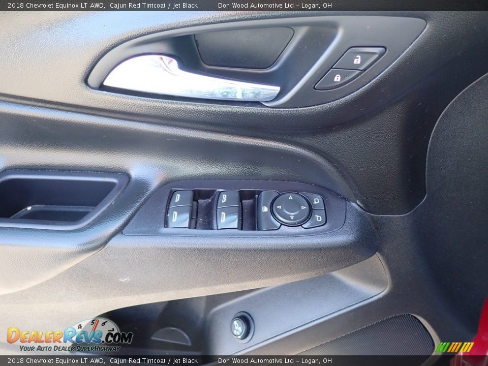2018 Chevrolet Equinox LT AWD Cajun Red Tintcoat / Jet Black Photo #20