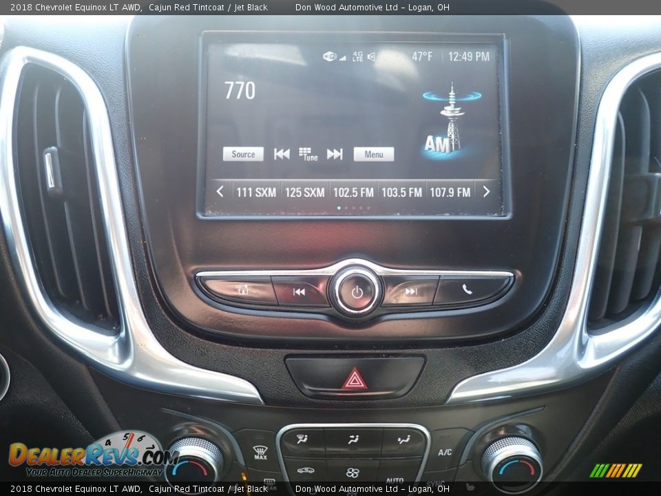 2018 Chevrolet Equinox LT AWD Cajun Red Tintcoat / Jet Black Photo #29