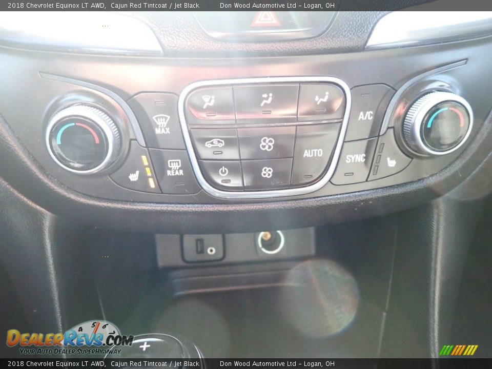 2018 Chevrolet Equinox LT AWD Cajun Red Tintcoat / Jet Black Photo #30