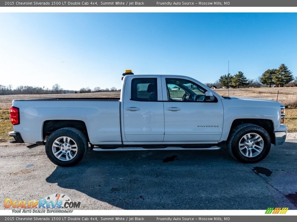 2015 Chevrolet Silverado 1500 LT Double Cab 4x4 Summit White / Jet Black Photo #3