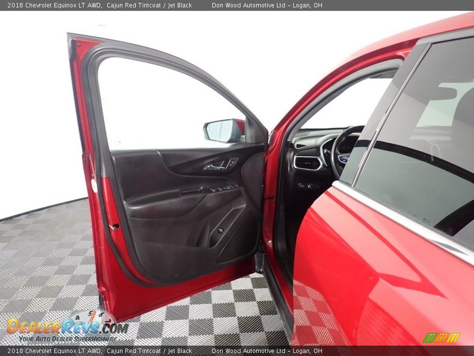 2018 Chevrolet Equinox LT AWD Cajun Red Tintcoat / Jet Black Photo #31