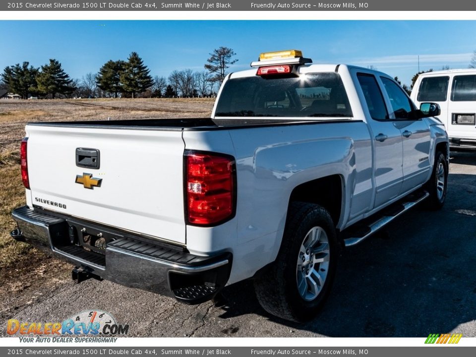 2015 Chevrolet Silverado 1500 LT Double Cab 4x4 Summit White / Jet Black Photo #5