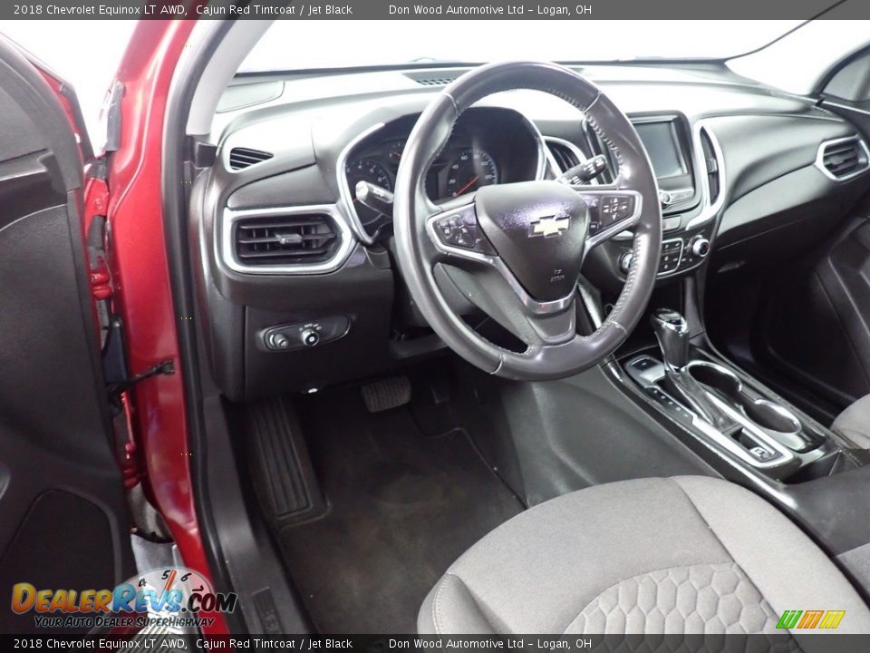 2018 Chevrolet Equinox LT AWD Cajun Red Tintcoat / Jet Black Photo #32