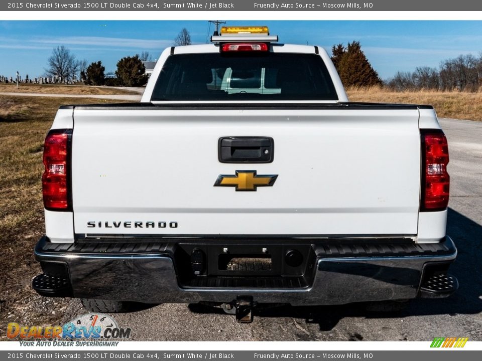 2015 Chevrolet Silverado 1500 LT Double Cab 4x4 Summit White / Jet Black Photo #6