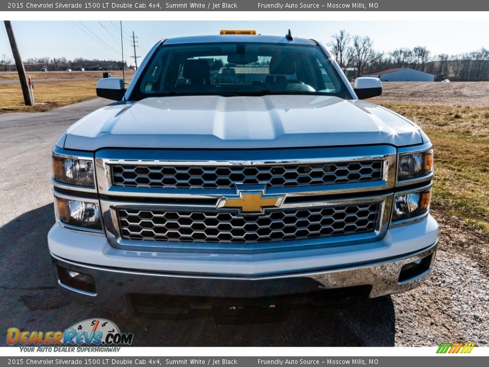 2015 Chevrolet Silverado 1500 LT Double Cab 4x4 Summit White / Jet Black Photo #10