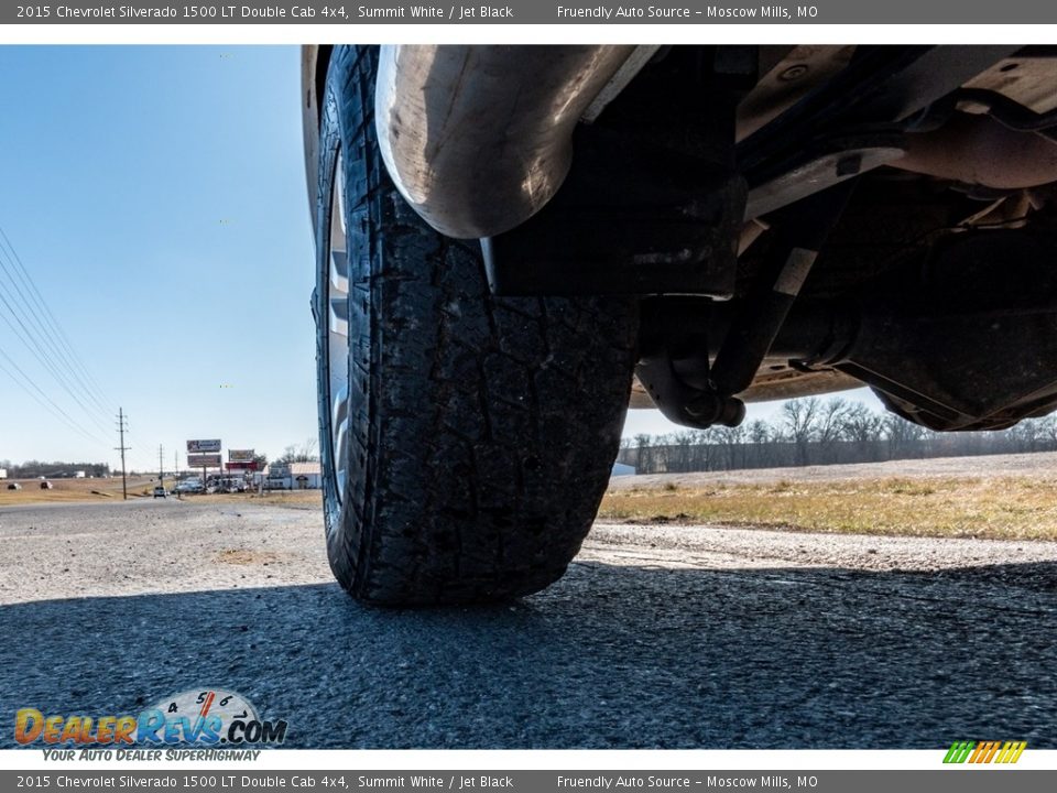 2015 Chevrolet Silverado 1500 LT Double Cab 4x4 Summit White / Jet Black Photo #13