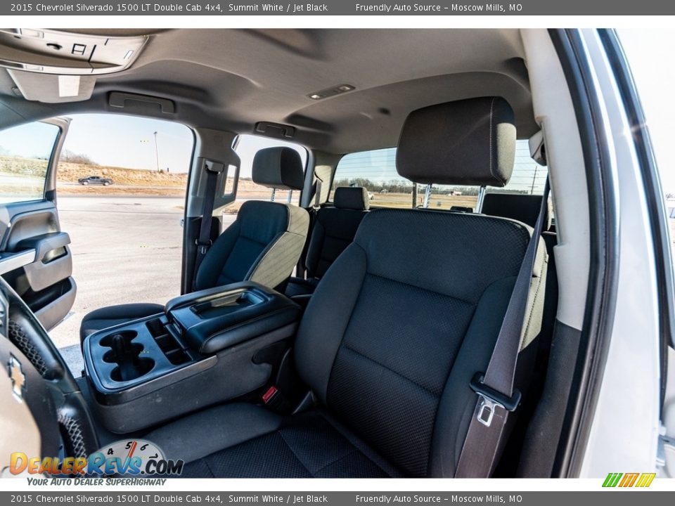 2015 Chevrolet Silverado 1500 LT Double Cab 4x4 Summit White / Jet Black Photo #19