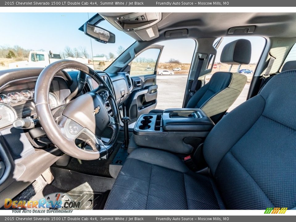 2015 Chevrolet Silverado 1500 LT Double Cab 4x4 Summit White / Jet Black Photo #20
