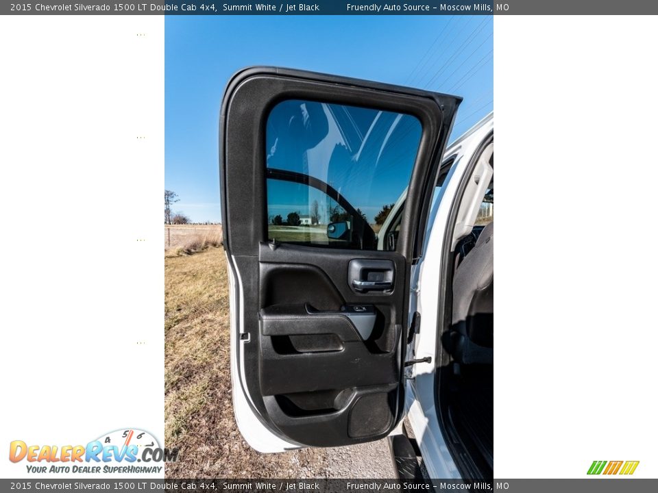 2015 Chevrolet Silverado 1500 LT Double Cab 4x4 Summit White / Jet Black Photo #23