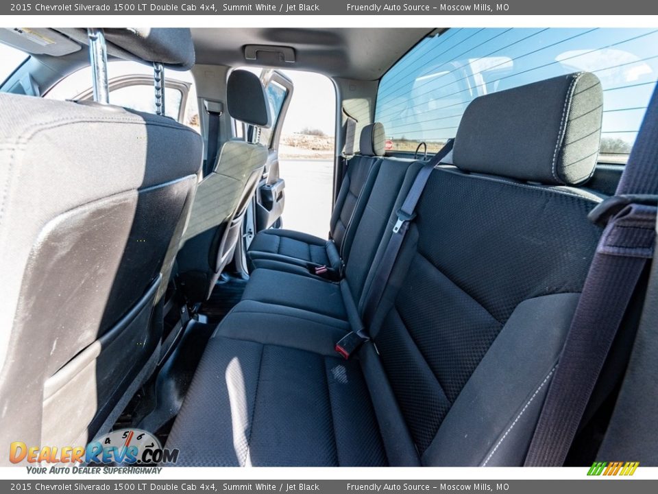 2015 Chevrolet Silverado 1500 LT Double Cab 4x4 Summit White / Jet Black Photo #24