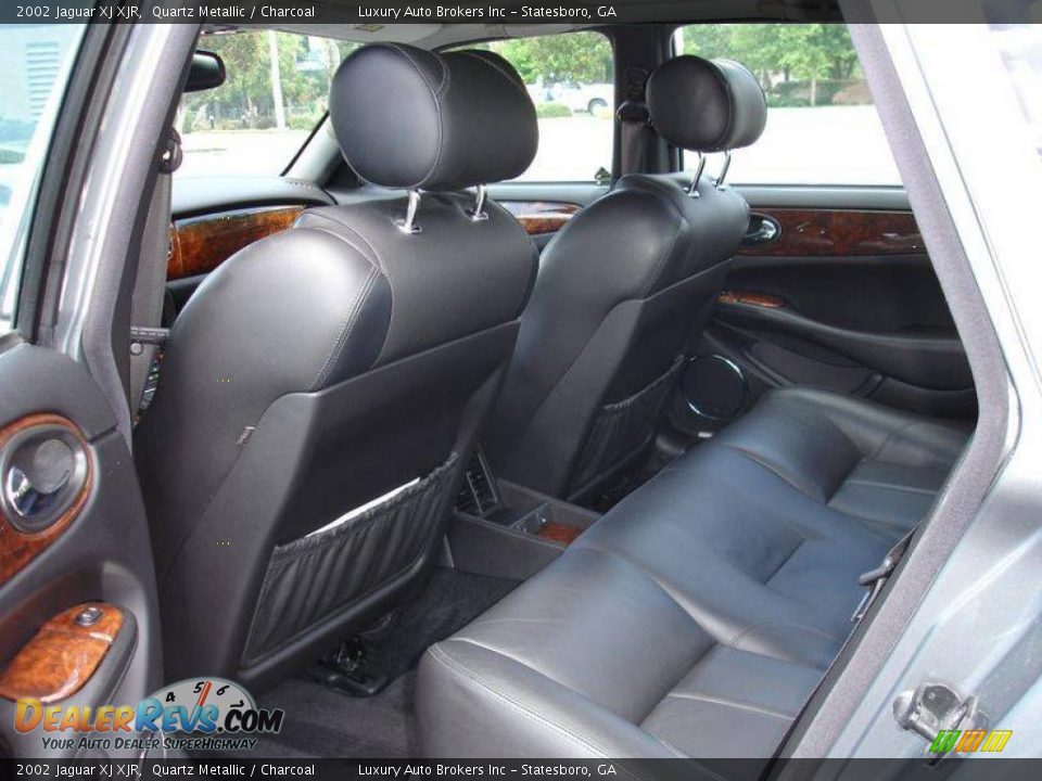 2002 Jaguar XJ XJR Quartz Metallic / Charcoal Photo #10