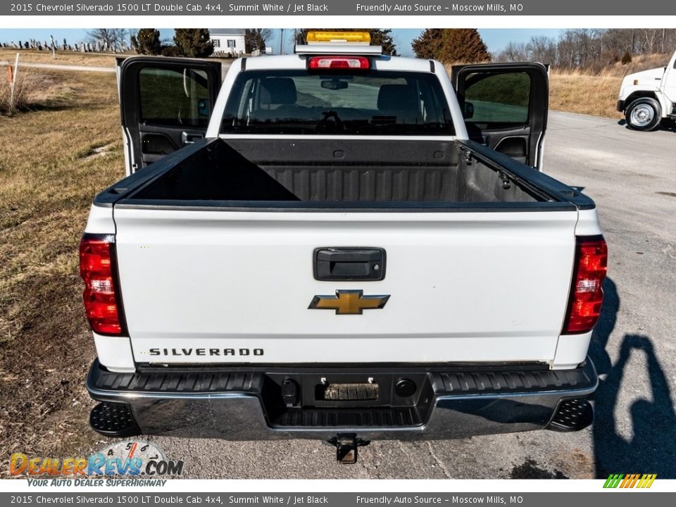 2015 Chevrolet Silverado 1500 LT Double Cab 4x4 Summit White / Jet Black Photo #26