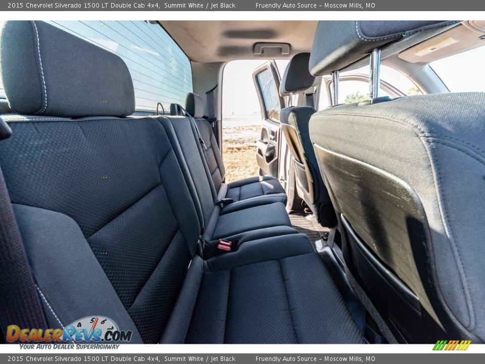2015 Chevrolet Silverado 1500 LT Double Cab 4x4 Summit White / Jet Black Photo #27