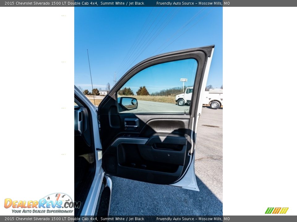 2015 Chevrolet Silverado 1500 LT Double Cab 4x4 Summit White / Jet Black Photo #29