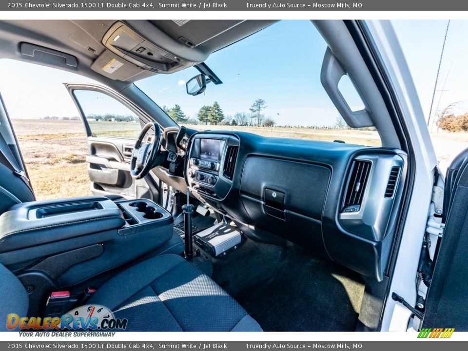 2015 Chevrolet Silverado 1500 LT Double Cab 4x4 Summit White / Jet Black Photo #30