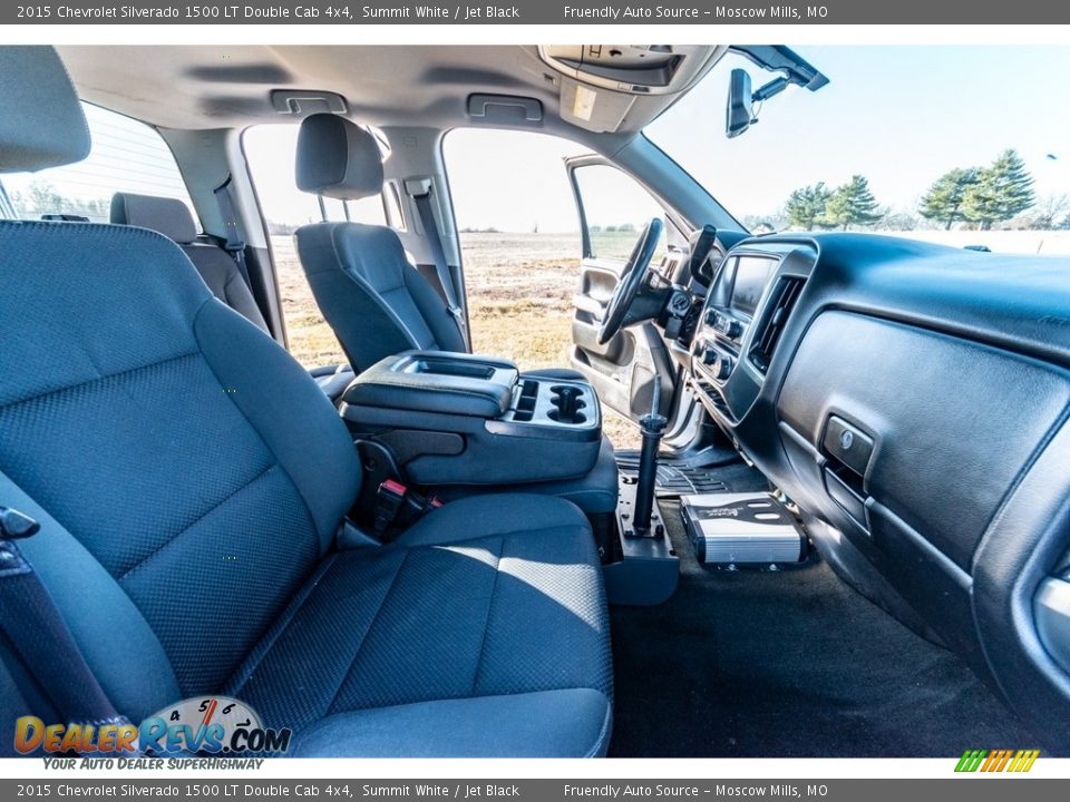 2015 Chevrolet Silverado 1500 LT Double Cab 4x4 Summit White / Jet Black Photo #31