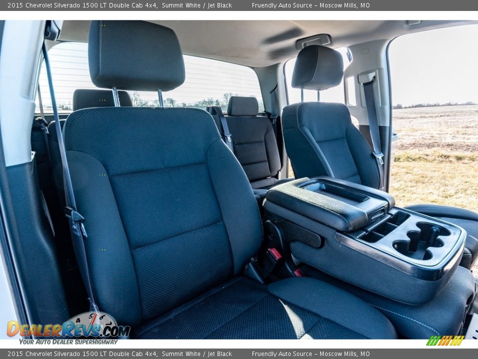 2015 Chevrolet Silverado 1500 LT Double Cab 4x4 Summit White / Jet Black Photo #32