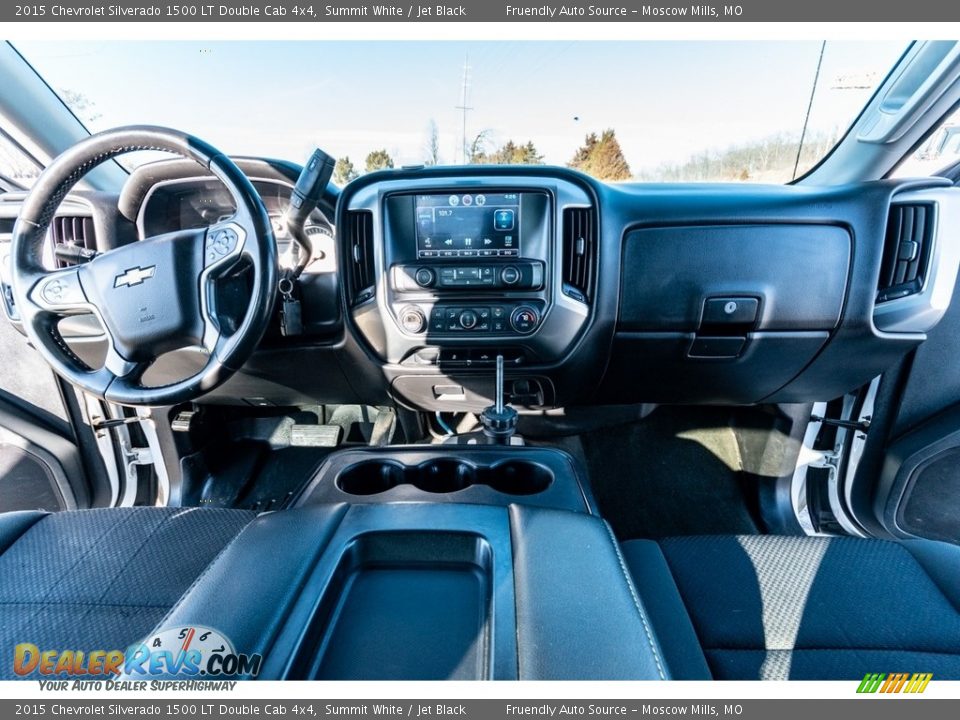 2015 Chevrolet Silverado 1500 LT Double Cab 4x4 Summit White / Jet Black Photo #33