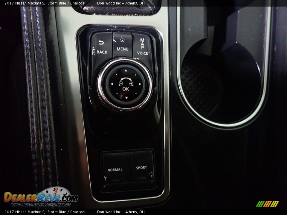 2017 Nissan Maxima S Storm Blue / Charcoal Photo #34