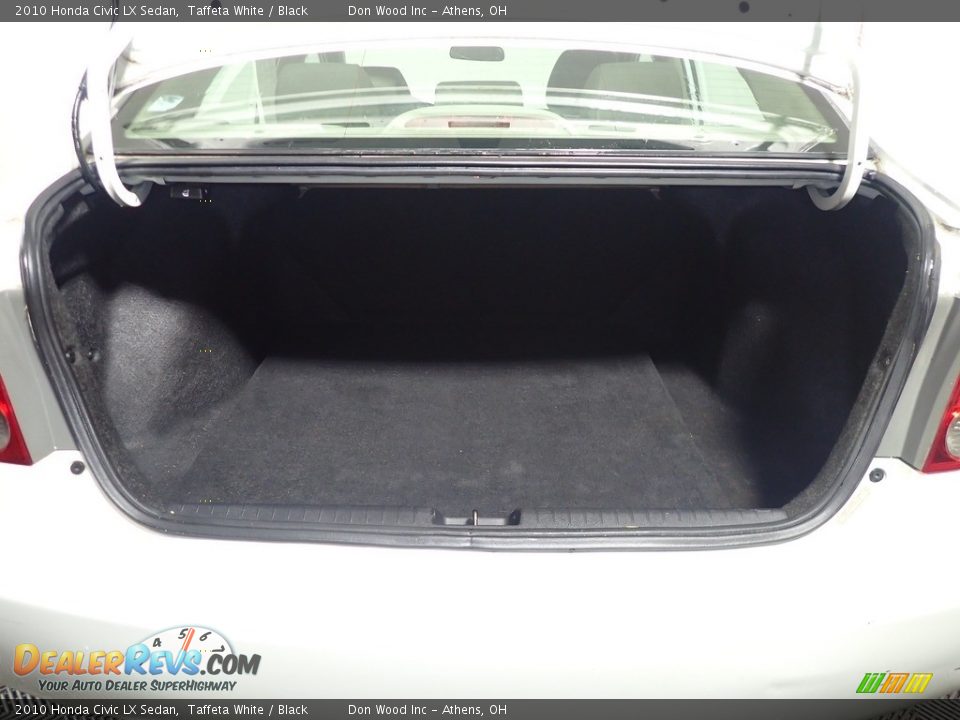 2010 Honda Civic LX Sedan Taffeta White / Black Photo #14