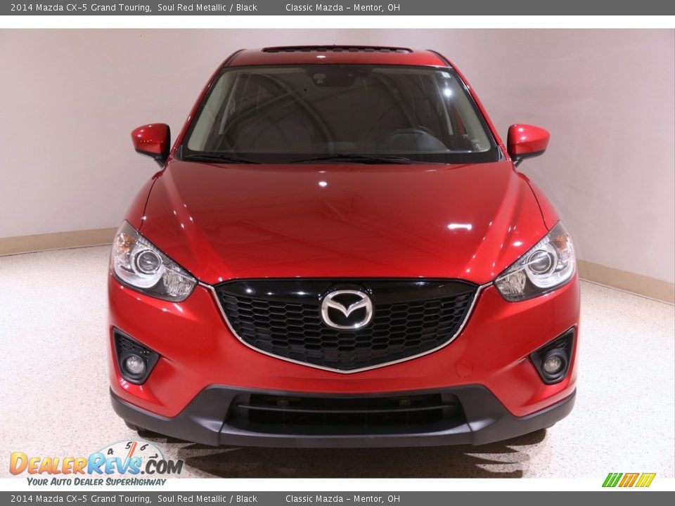 2014 Mazda CX-5 Grand Touring Soul Red Metallic / Black Photo #2