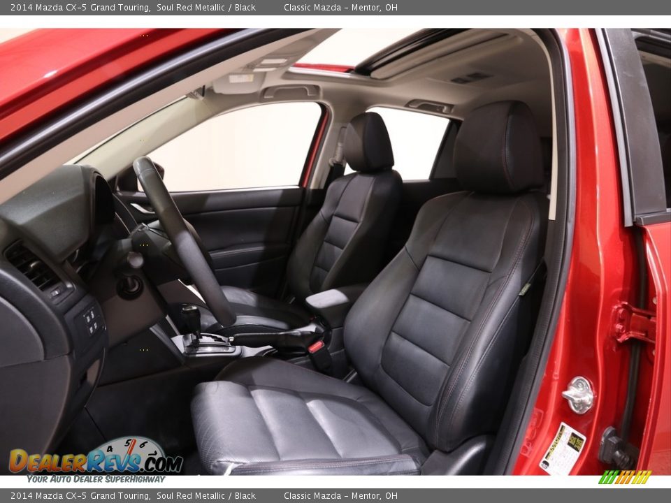 2014 Mazda CX-5 Grand Touring Soul Red Metallic / Black Photo #5