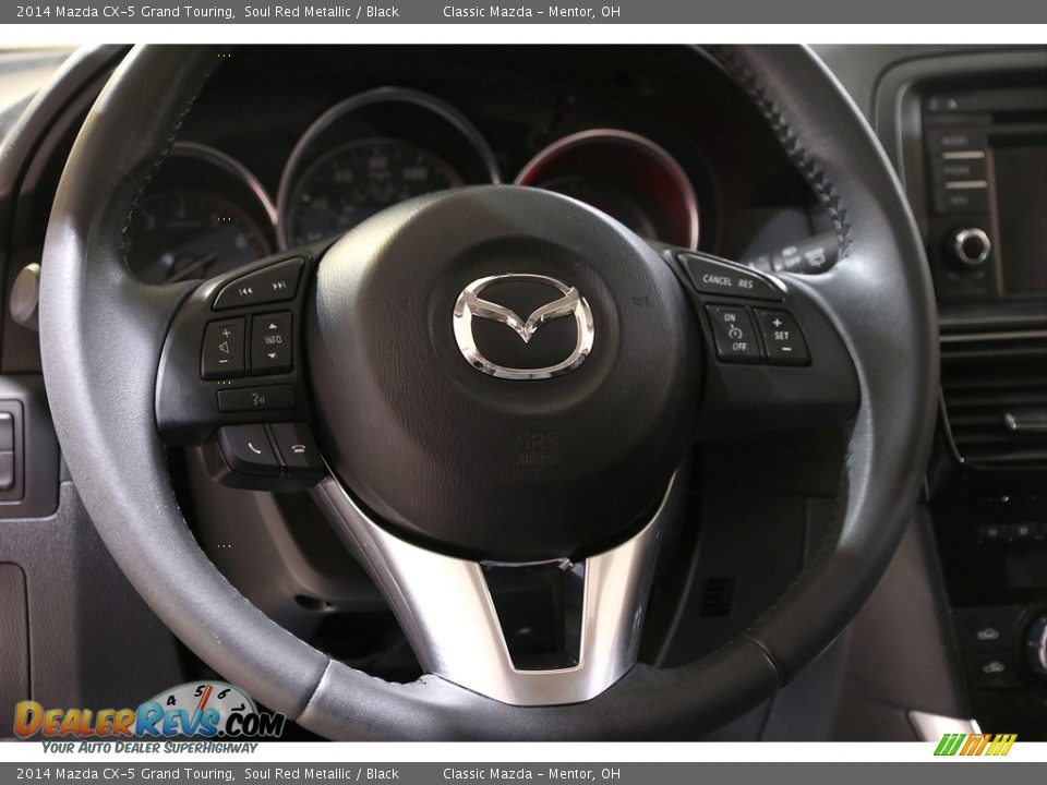2014 Mazda CX-5 Grand Touring Soul Red Metallic / Black Photo #7
