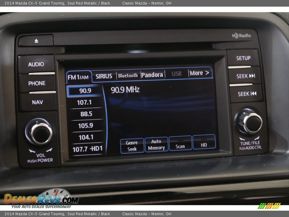 2014 Mazda CX-5 Grand Touring Soul Red Metallic / Black Photo #11