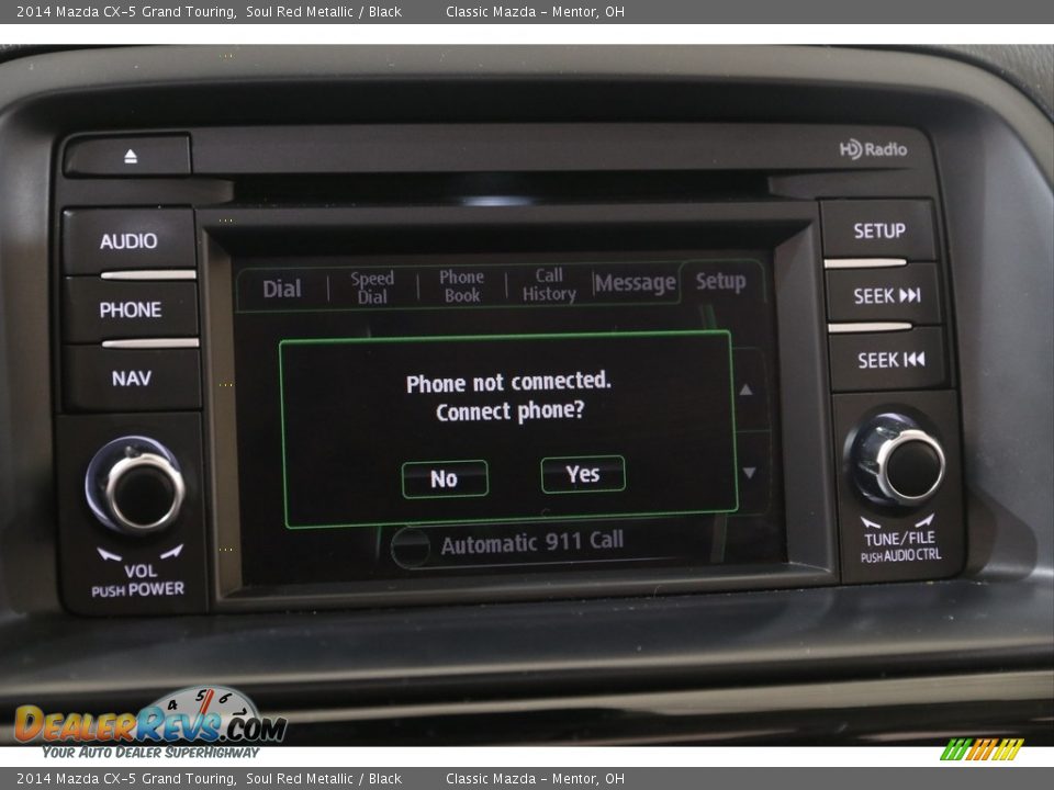 2014 Mazda CX-5 Grand Touring Soul Red Metallic / Black Photo #12