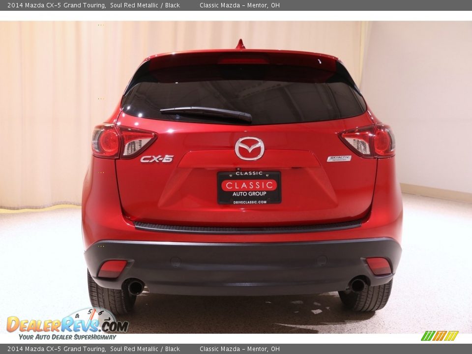 2014 Mazda CX-5 Grand Touring Soul Red Metallic / Black Photo #18