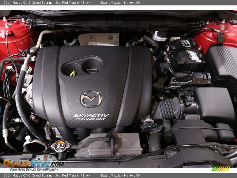 2014 Mazda CX-5 Grand Touring Soul Red Metallic / Black Photo #19