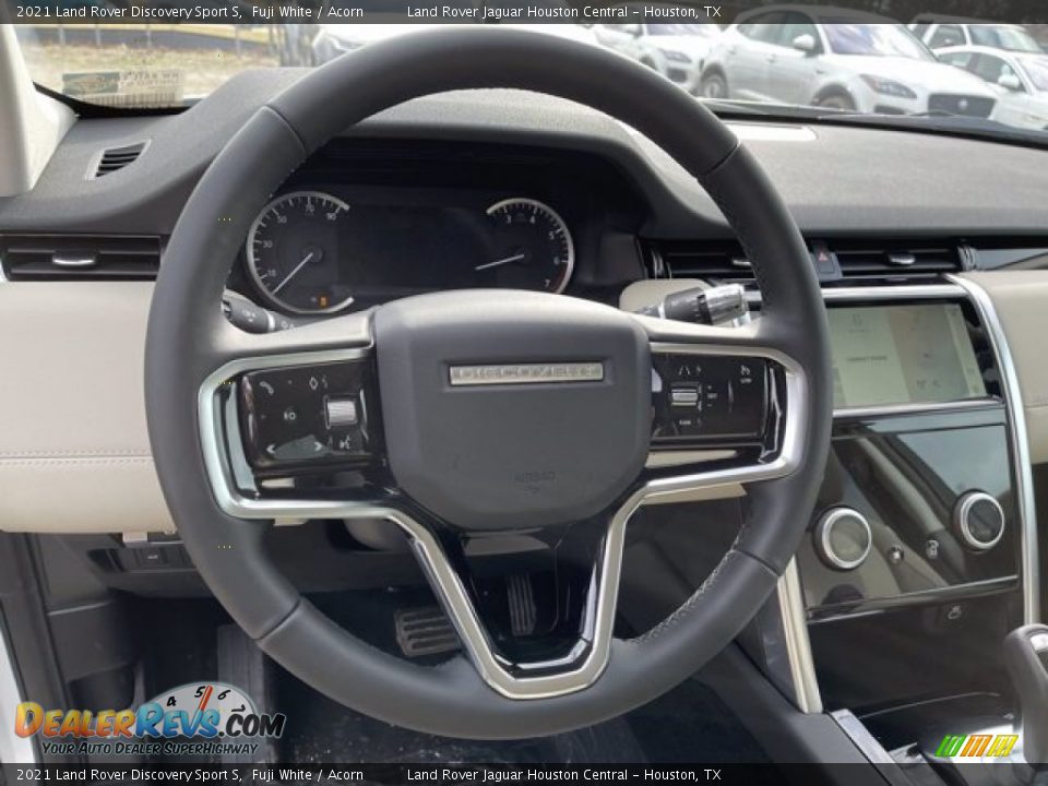 2021 Land Rover Discovery Sport S Steering Wheel Photo #16