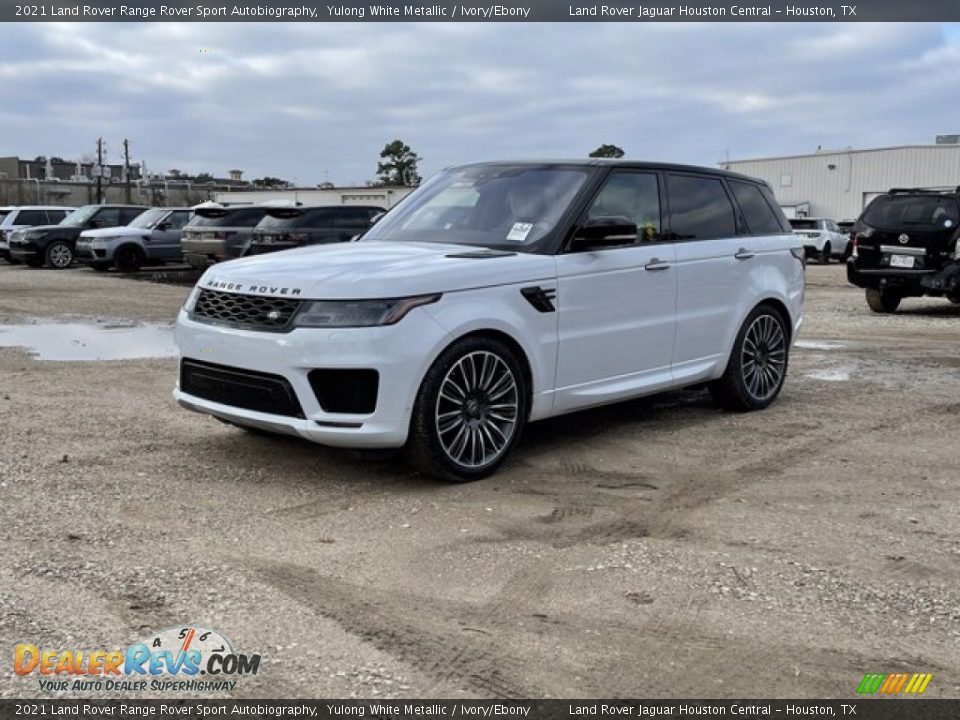 2021 Land Rover Range Rover Sport Autobiography Yulong White Metallic / Ivory/Ebony Photo #1