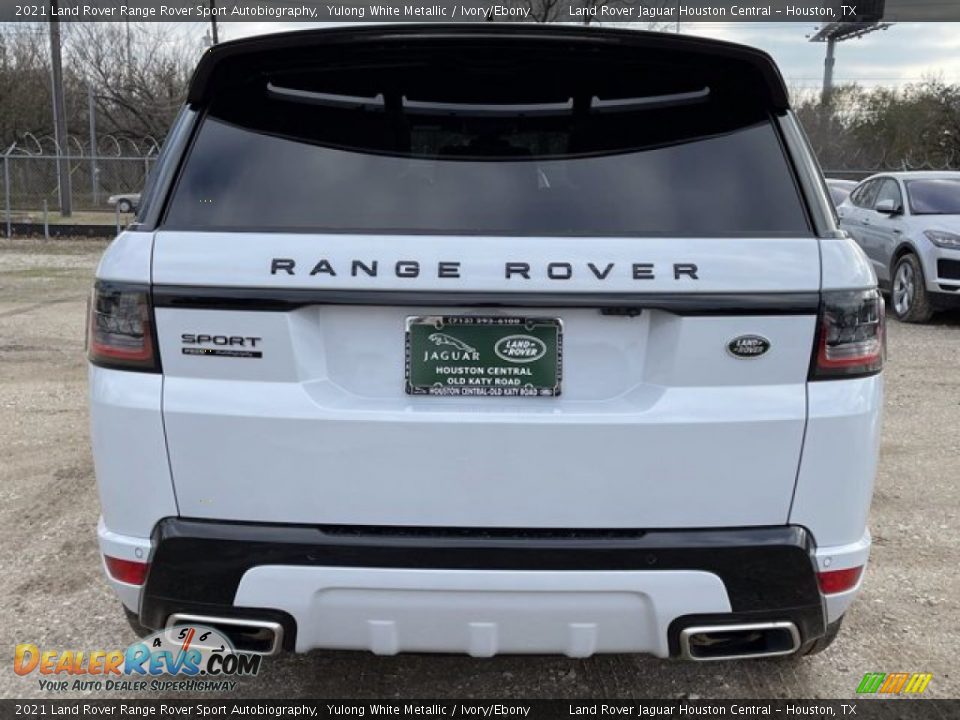 2021 Land Rover Range Rover Sport Autobiography Yulong White Metallic / Ivory/Ebony Photo #9