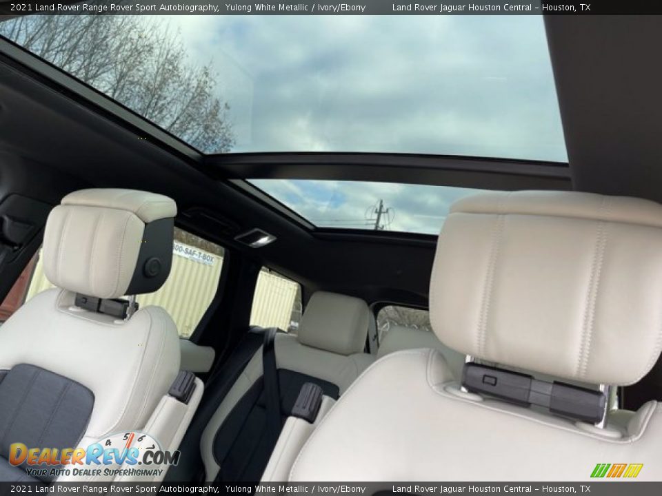 2021 Land Rover Range Rover Sport Autobiography Yulong White Metallic / Ivory/Ebony Photo #35