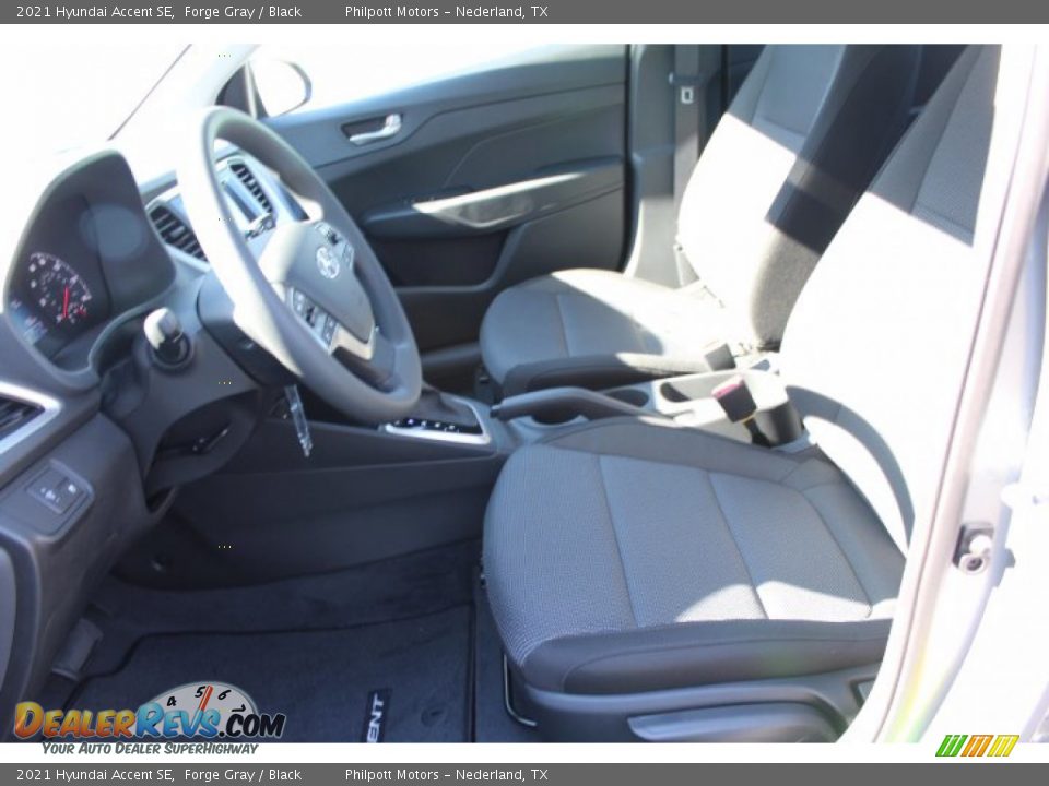 2021 Hyundai Accent SE Forge Gray / Black Photo #10