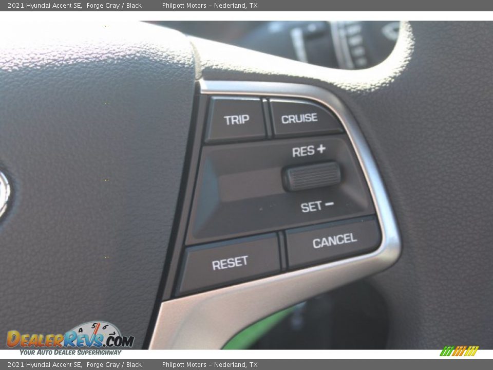 2021 Hyundai Accent SE Forge Gray / Black Photo #12