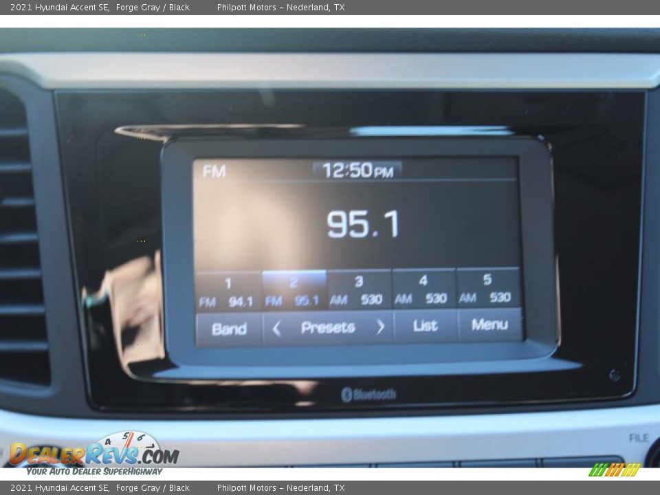 2021 Hyundai Accent SE Forge Gray / Black Photo #15