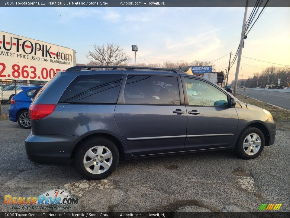 2006 Toyota Sienna LE Nautical Blue Metallic / Stone Gray Photo #3