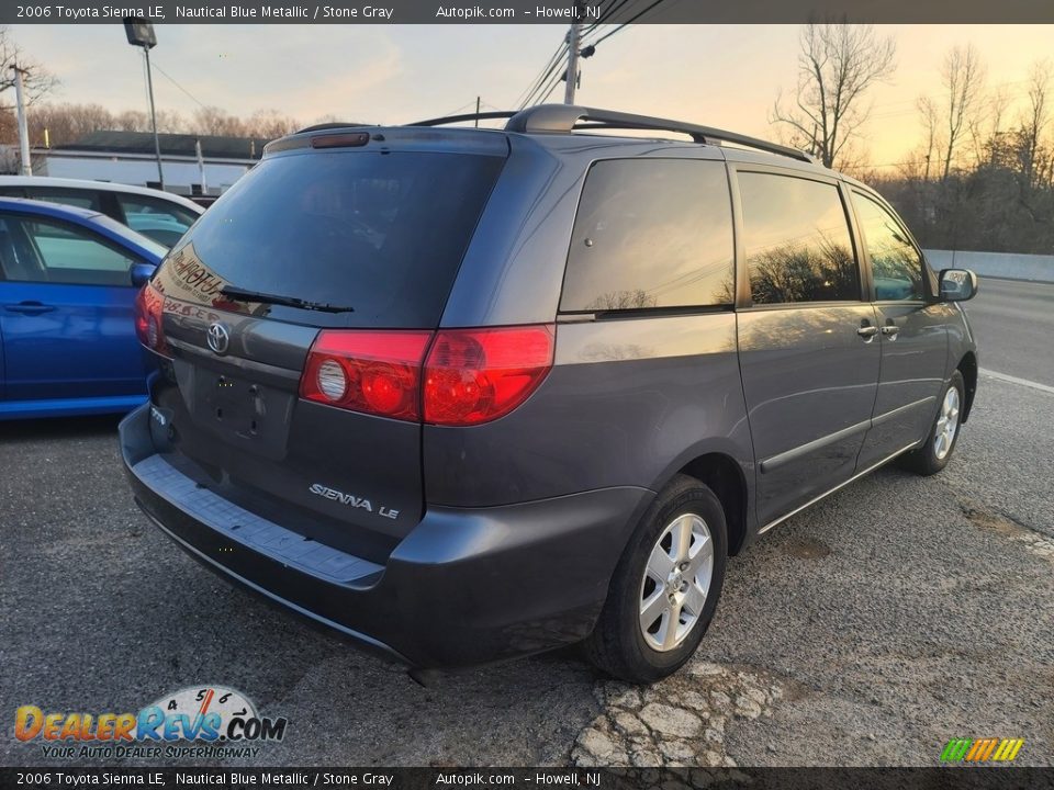 2006 Toyota Sienna LE Nautical Blue Metallic / Stone Gray Photo #4