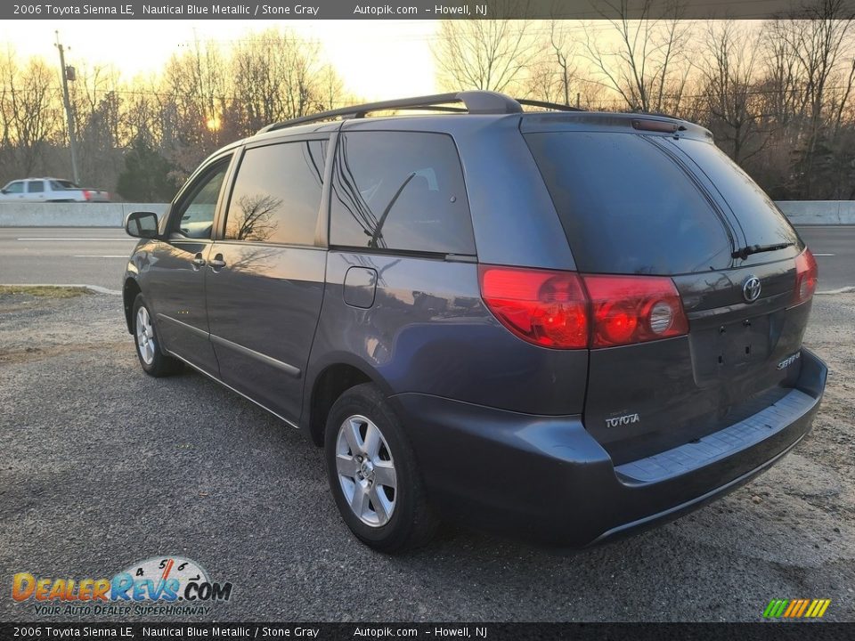 2006 Toyota Sienna LE Nautical Blue Metallic / Stone Gray Photo #6