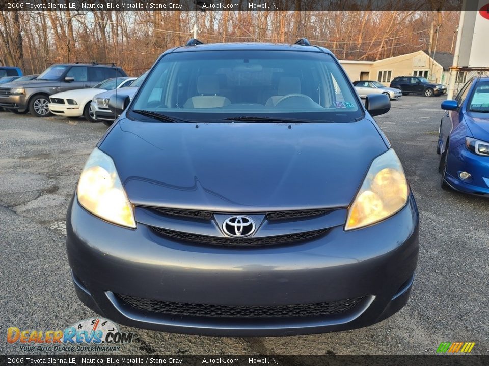 2006 Toyota Sienna LE Nautical Blue Metallic / Stone Gray Photo #8