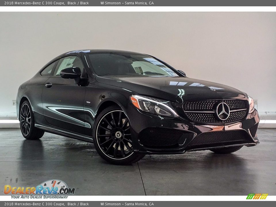 Front 3/4 View of 2018 Mercedes-Benz C 300 Coupe Photo #12