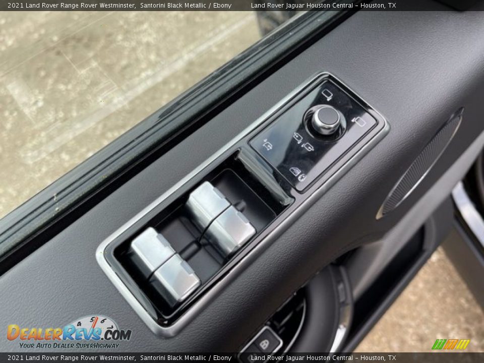 2021 Land Rover Range Rover Westminster Santorini Black Metallic / Ebony Photo #14