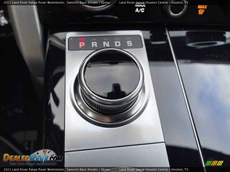 2021 Land Rover Range Rover Westminster Santorini Black Metallic / Ebony Photo #28